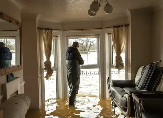 water damage restoration service Dike